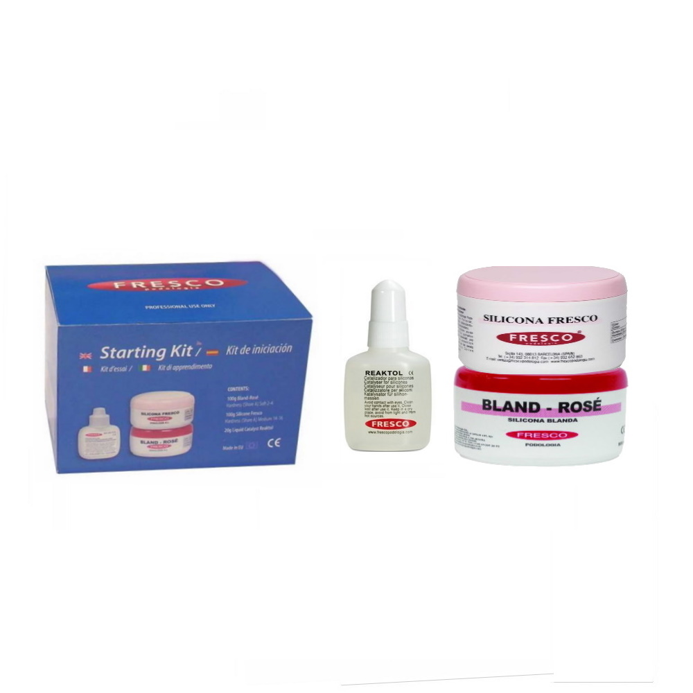 kit silicone bland rose fresco