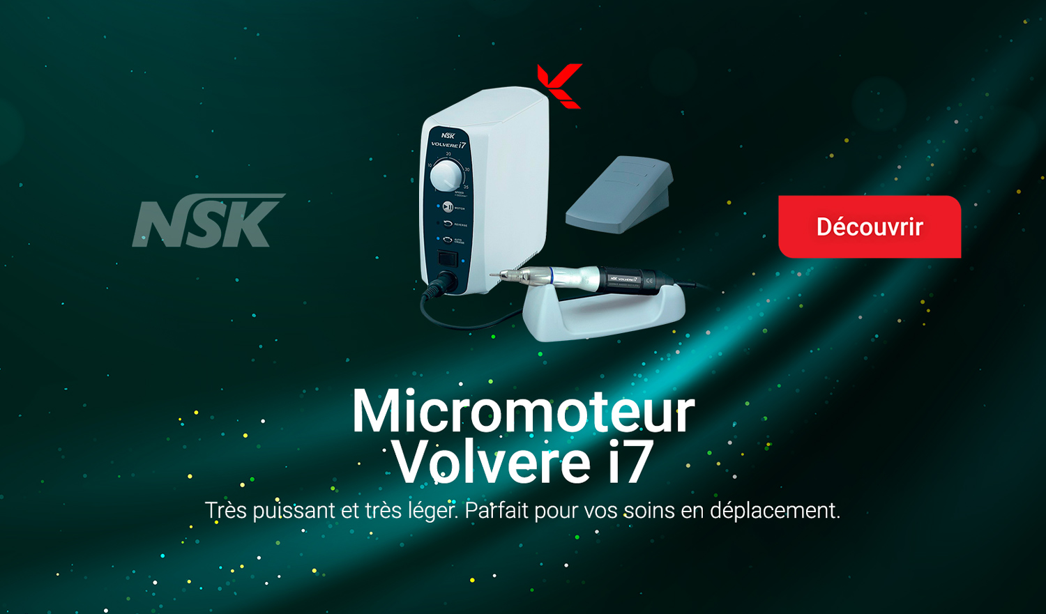 Micromoteur Volvere NSK