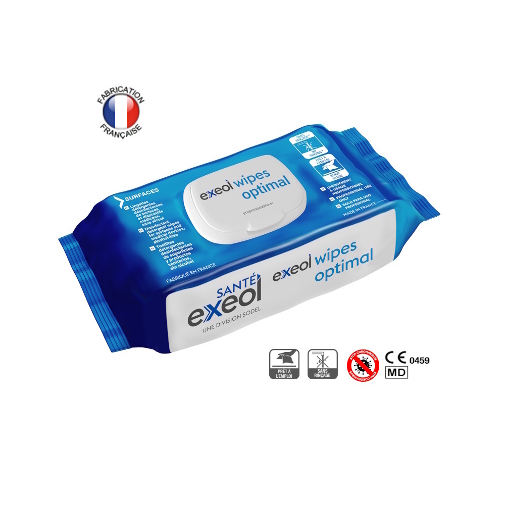 Exeol wipes optimal